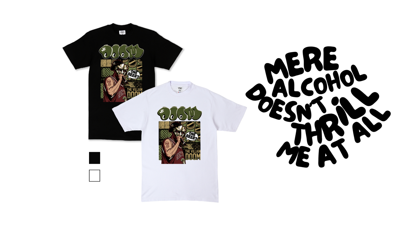 MF DOOM's One Beer Tee